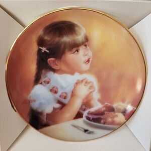Rare Pemberton & Oaks "I'm Thankful Too" Vintage Mini Plate Collectible